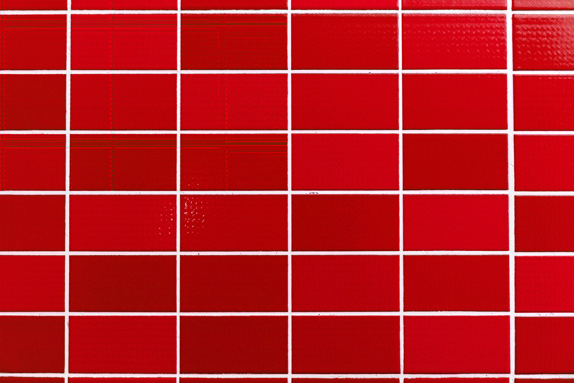 Red Subway Tiles 